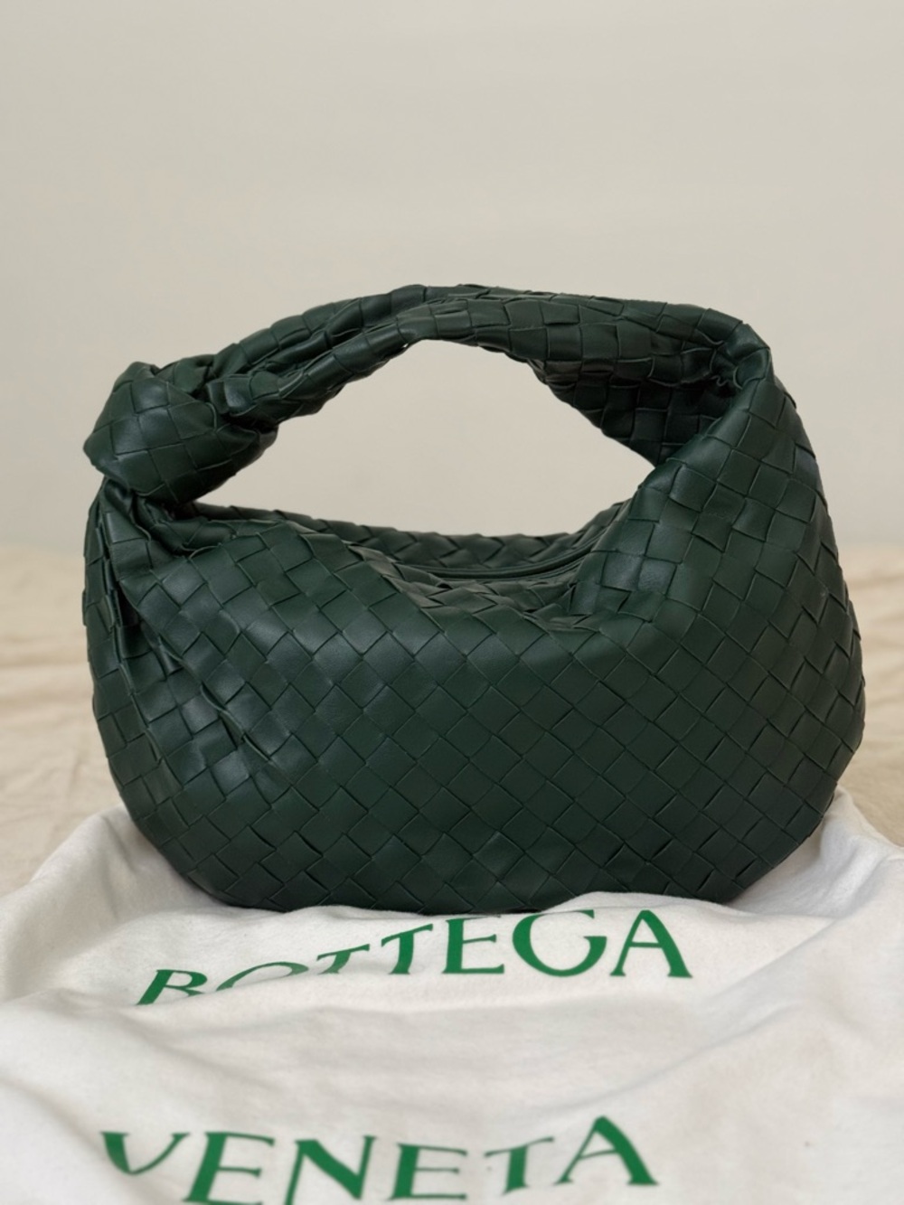 Bottega Veneta Raintree Green Teen Jodie